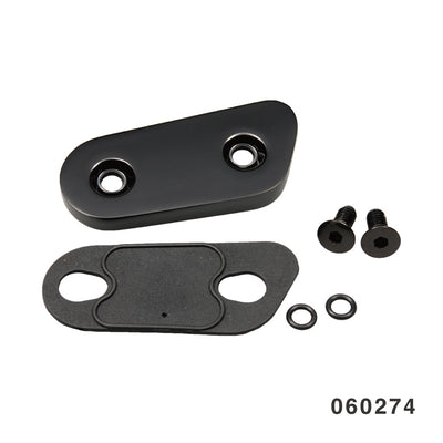 SMOOTH SPORTSTER INSPECTION COVER CHROME