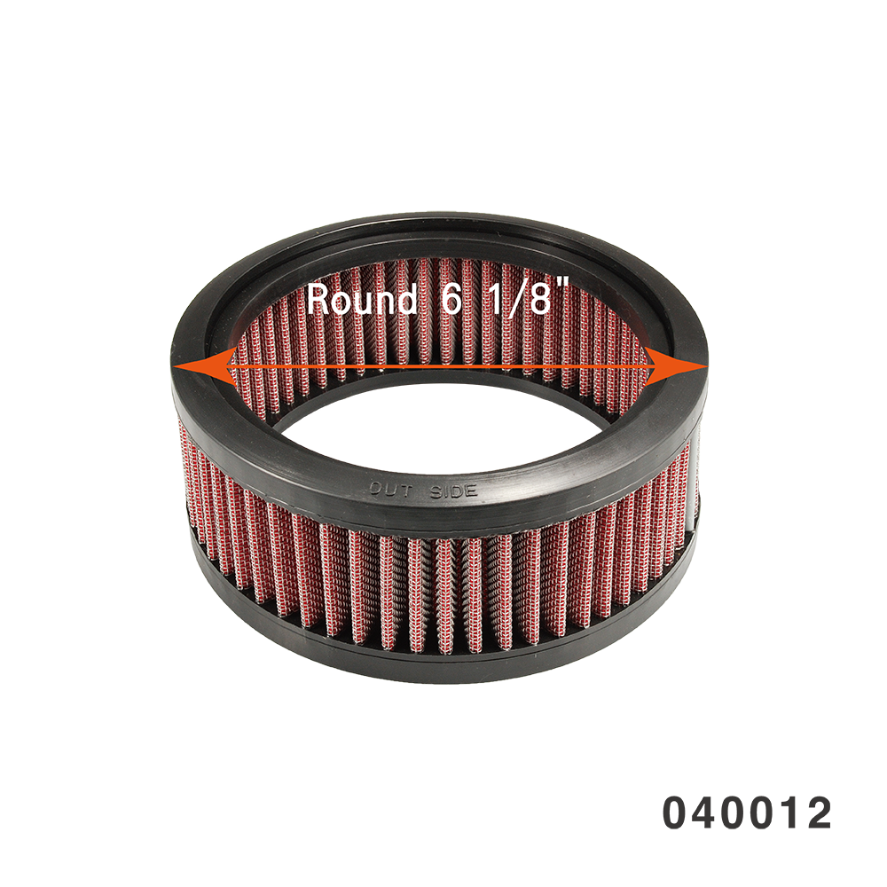 HIGH FLOW REUSABLE AIR FILTERS S&S SUPER E AND G