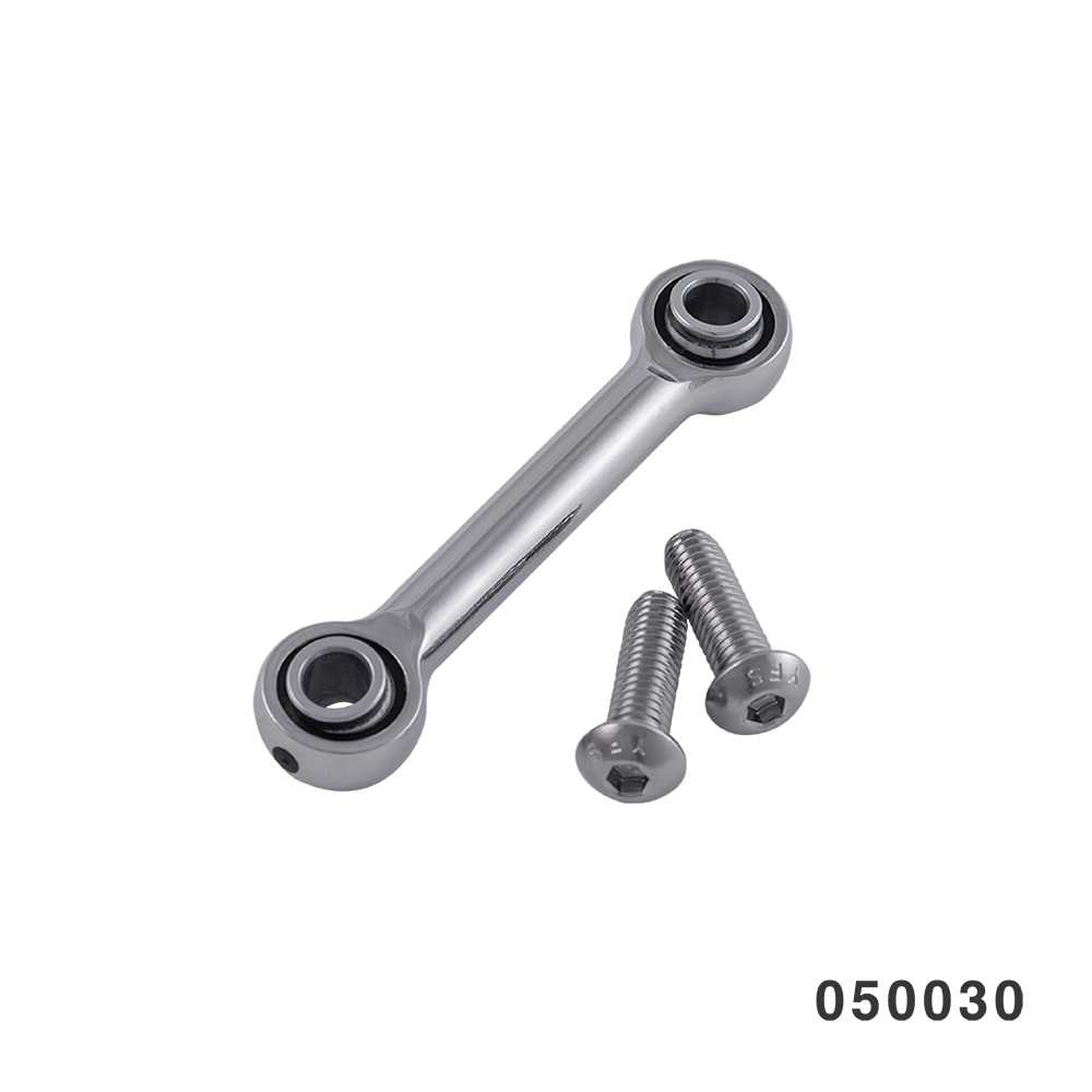 FRONT ENGINE STABILIZER LINK CHROME 04UP SPORTSTER
