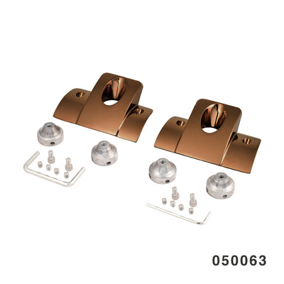 BRIDGE STYLE HEAD BOLT COVER CHROME