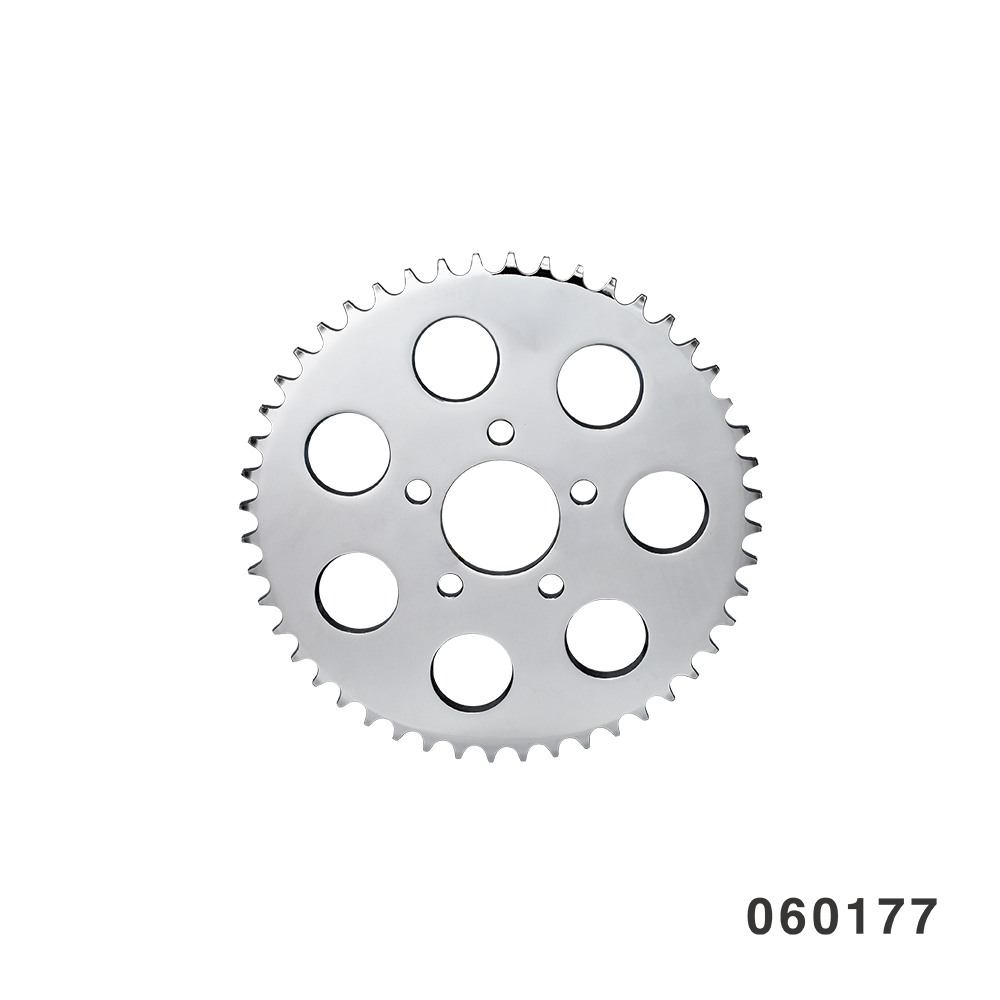 530 CHAIN REAR SPROCKETS(2.22") 48T FLAT CHROME