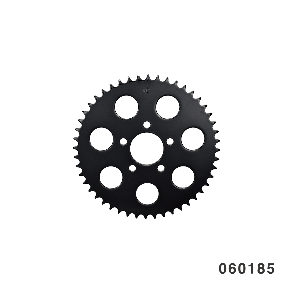 530 CHAIN REAR SPROCKETS(2.22") 48T FLAT BLACK