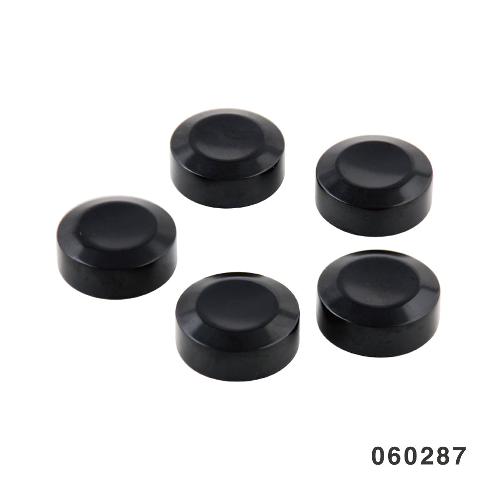 REAR PULLEY BOLT COVERS CHROME