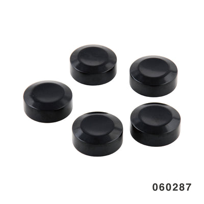 REAR PULLEY BOLT COVERS CHROME