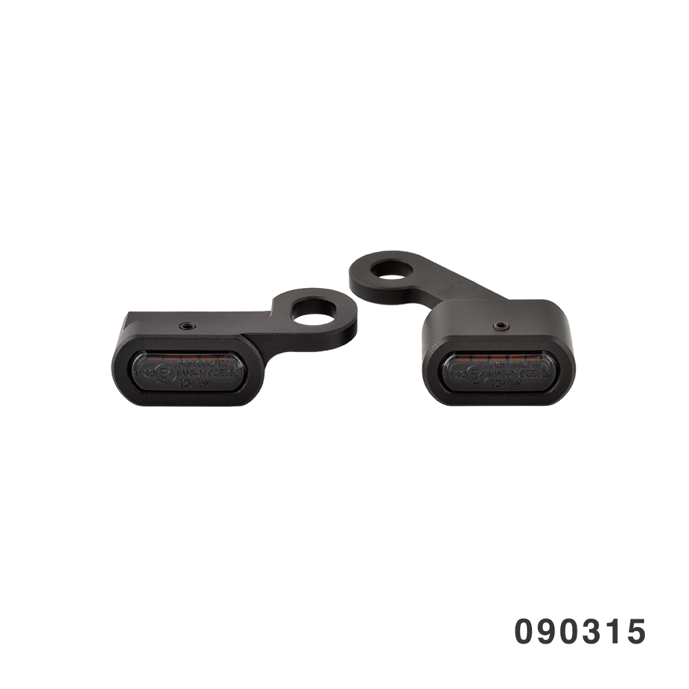 LED HANDLEBAR MARKER LIGHTSBLK SMOKE 04 XL