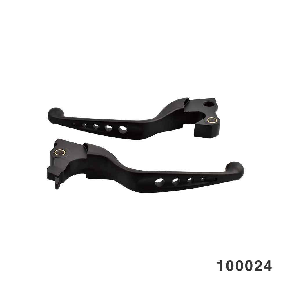 WIDE BLADE HOLE LEVER BLACK 2014UP XL