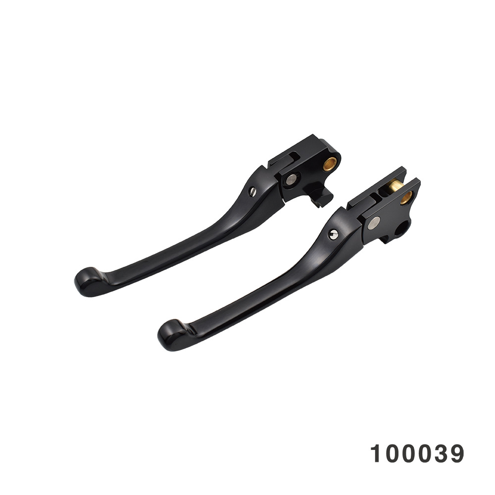 ADJUSTABLE LEVER SET BLACK 96UP BT 96-03XL