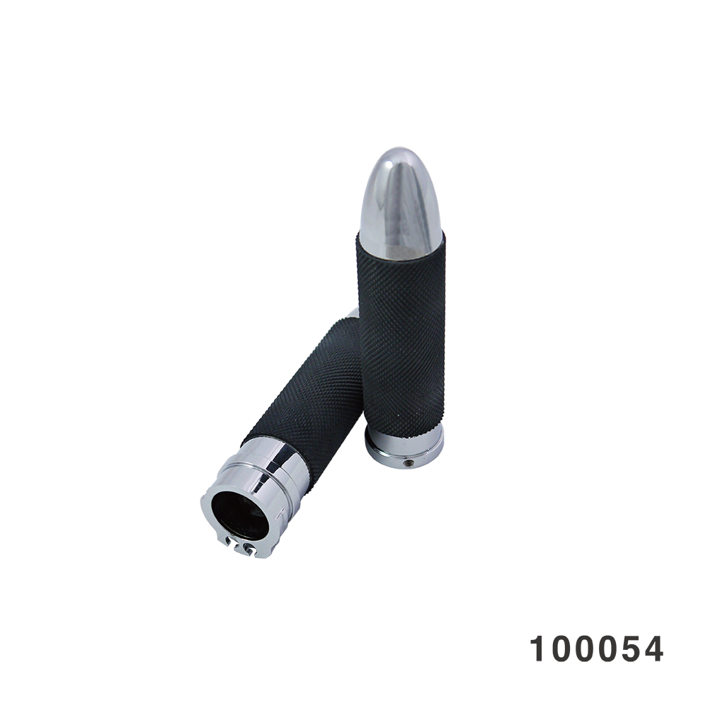 BULLET STYLE GRIP SET CHROME