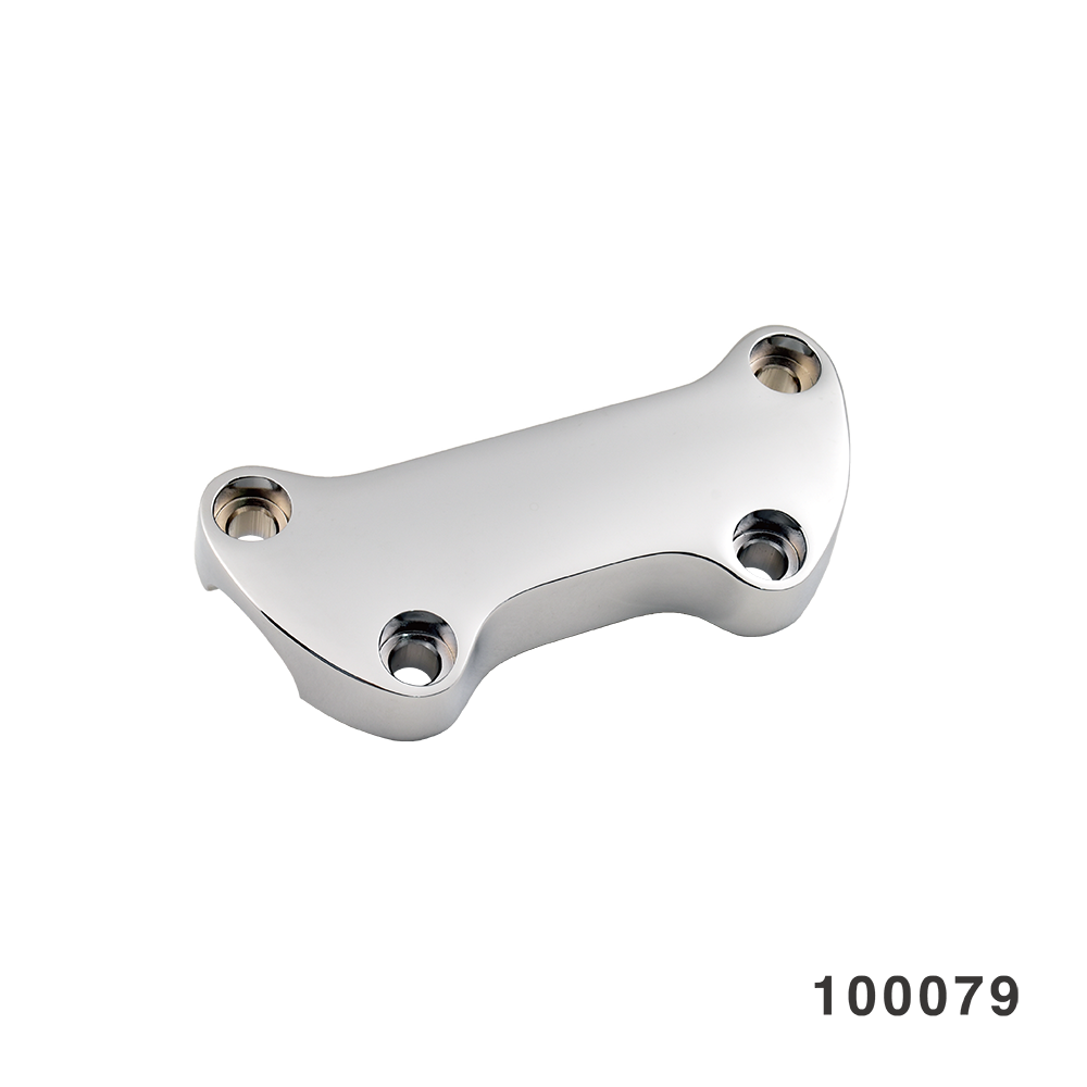 ONE PIECE RISER COVER SMOOTH CHROME