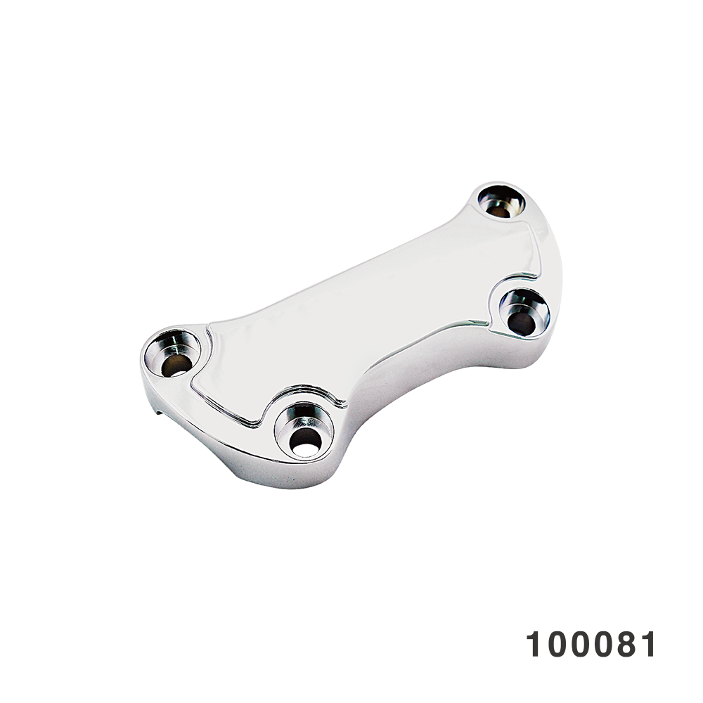 ONE PIECE RISER COVER SCALLOP CHROME