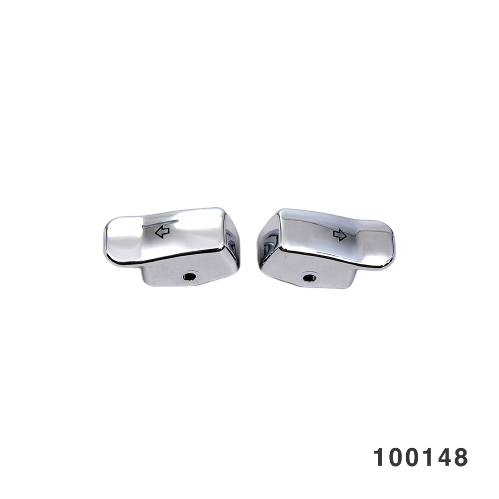TURN SIGNAL EXTENSION CAPS CHROME