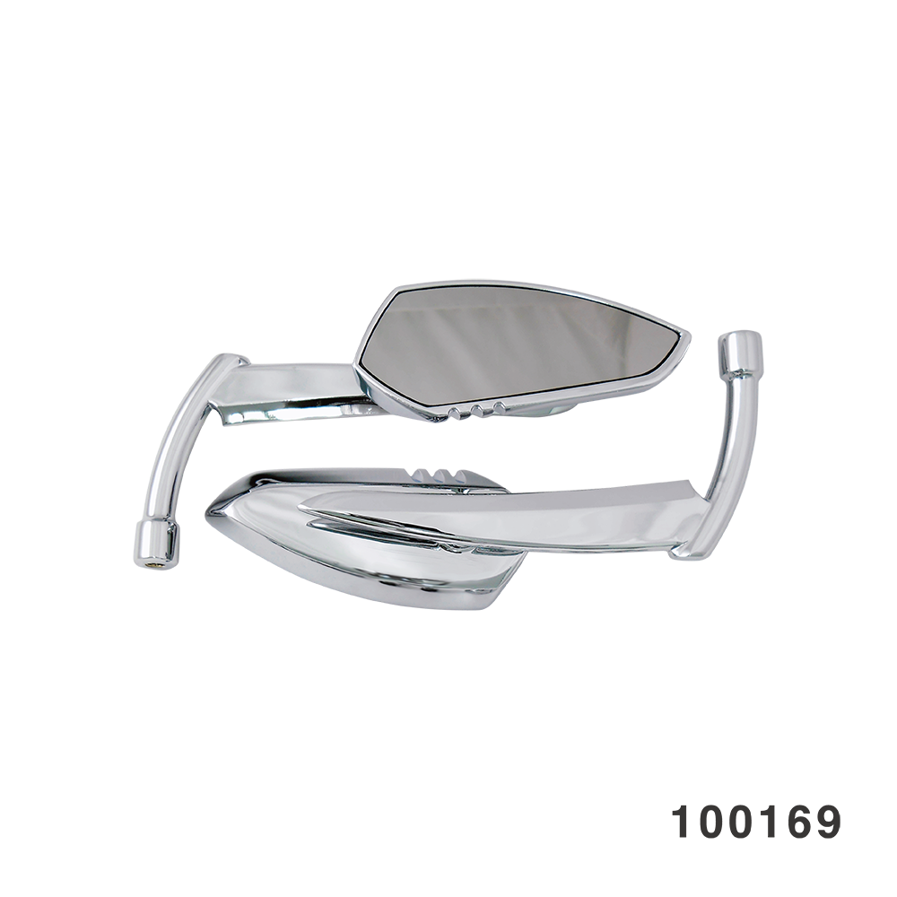 SICKLE STYLE MIRROR CHROME