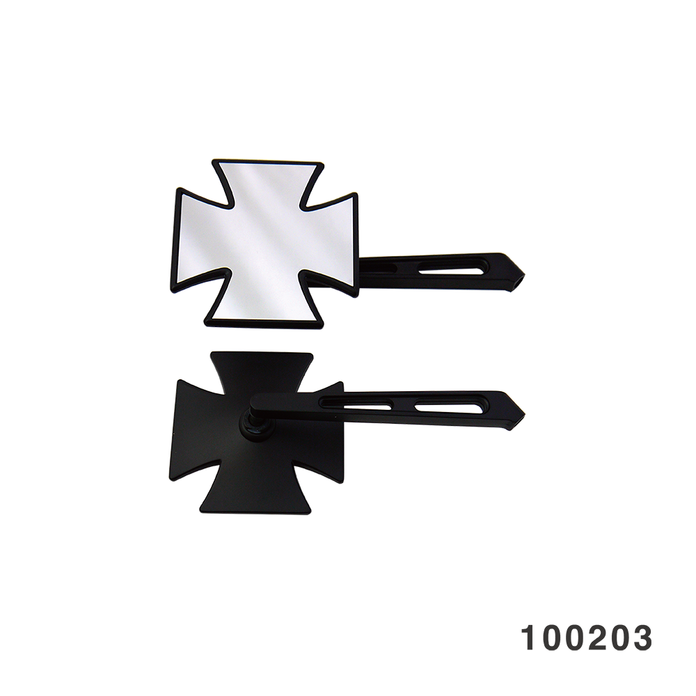 CROSS MIRROR BLACK