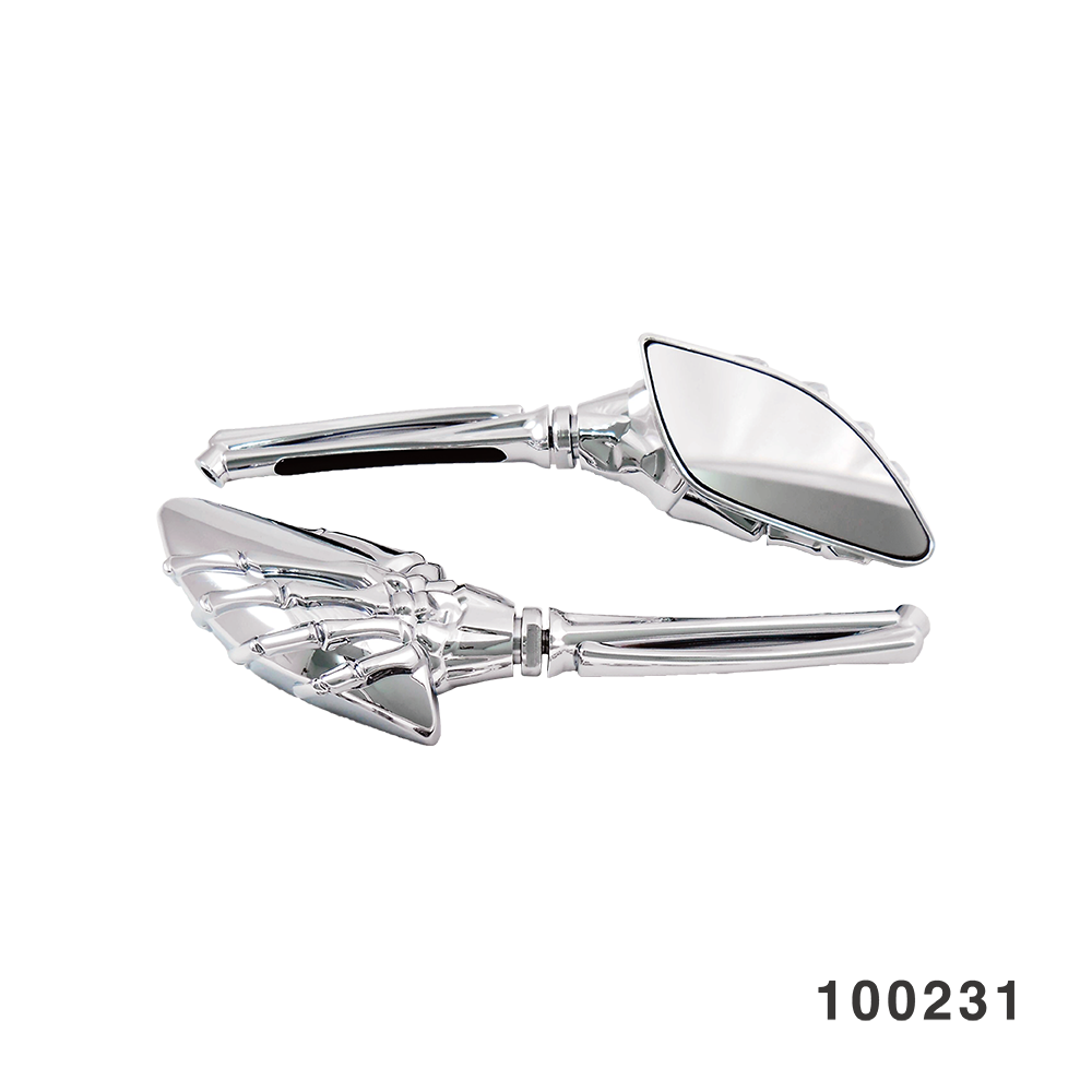 SKELETON MIRROR SET CHROME