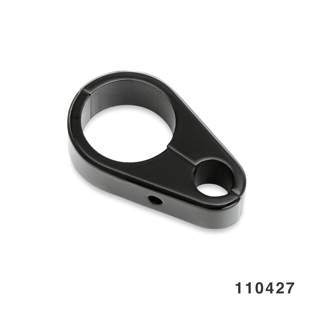 BILLET CABLE AND BRAKE LINE CLAMP