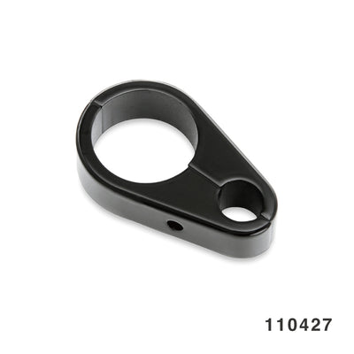 BILLET CABLE AND BRAKE LINE CLAMP