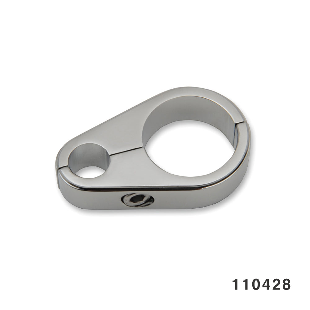 BILLET CABLE AND BRAKE LINE CLAMP