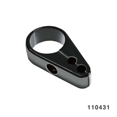 BILLET CABLE AND BRAKE LINE CLAMP