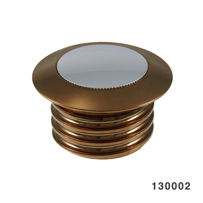 POP-UP GAS CAP CHROME WITH FANGSTER GOLD