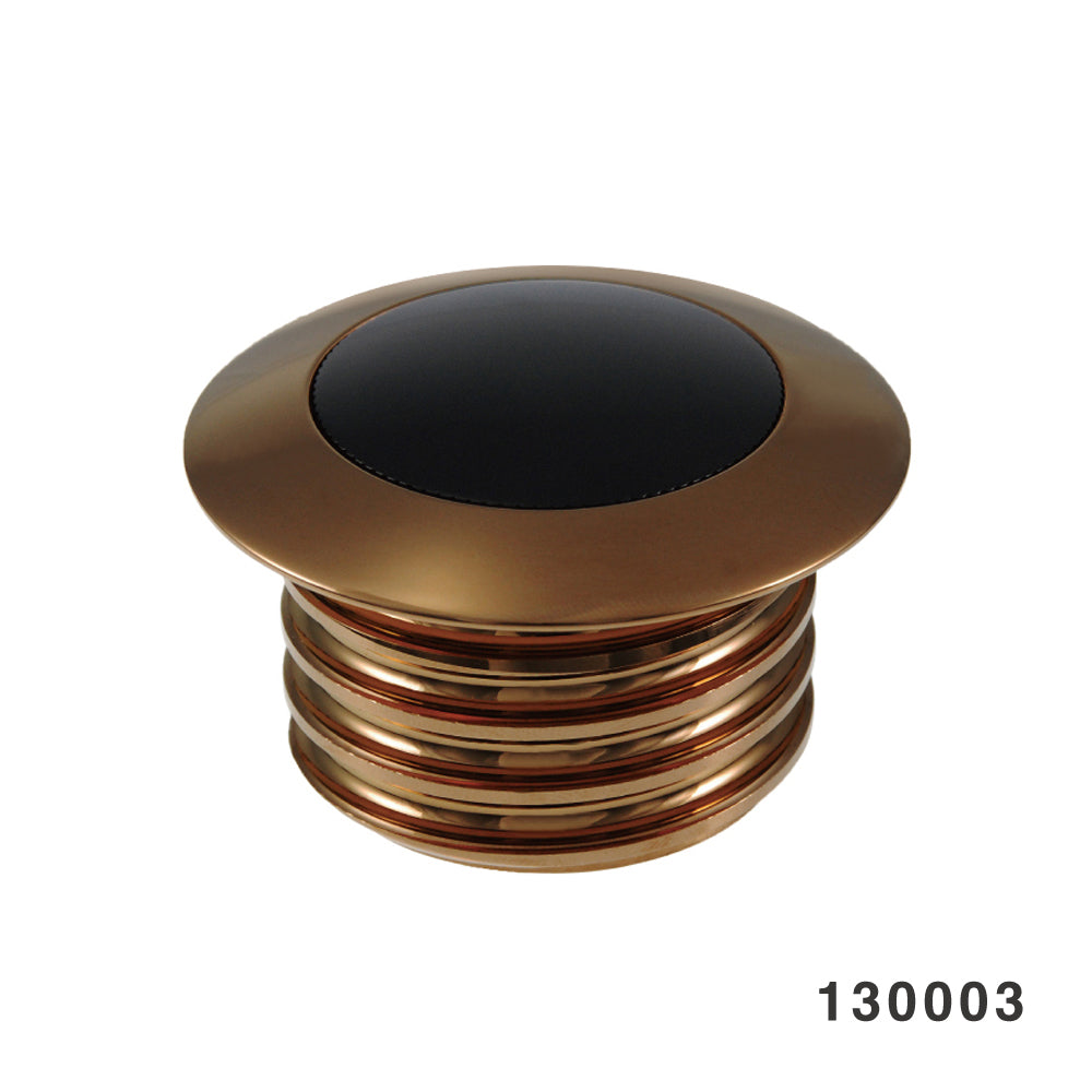 POP-UP GAS CAP CHROME WITH FANGSTER GOLD