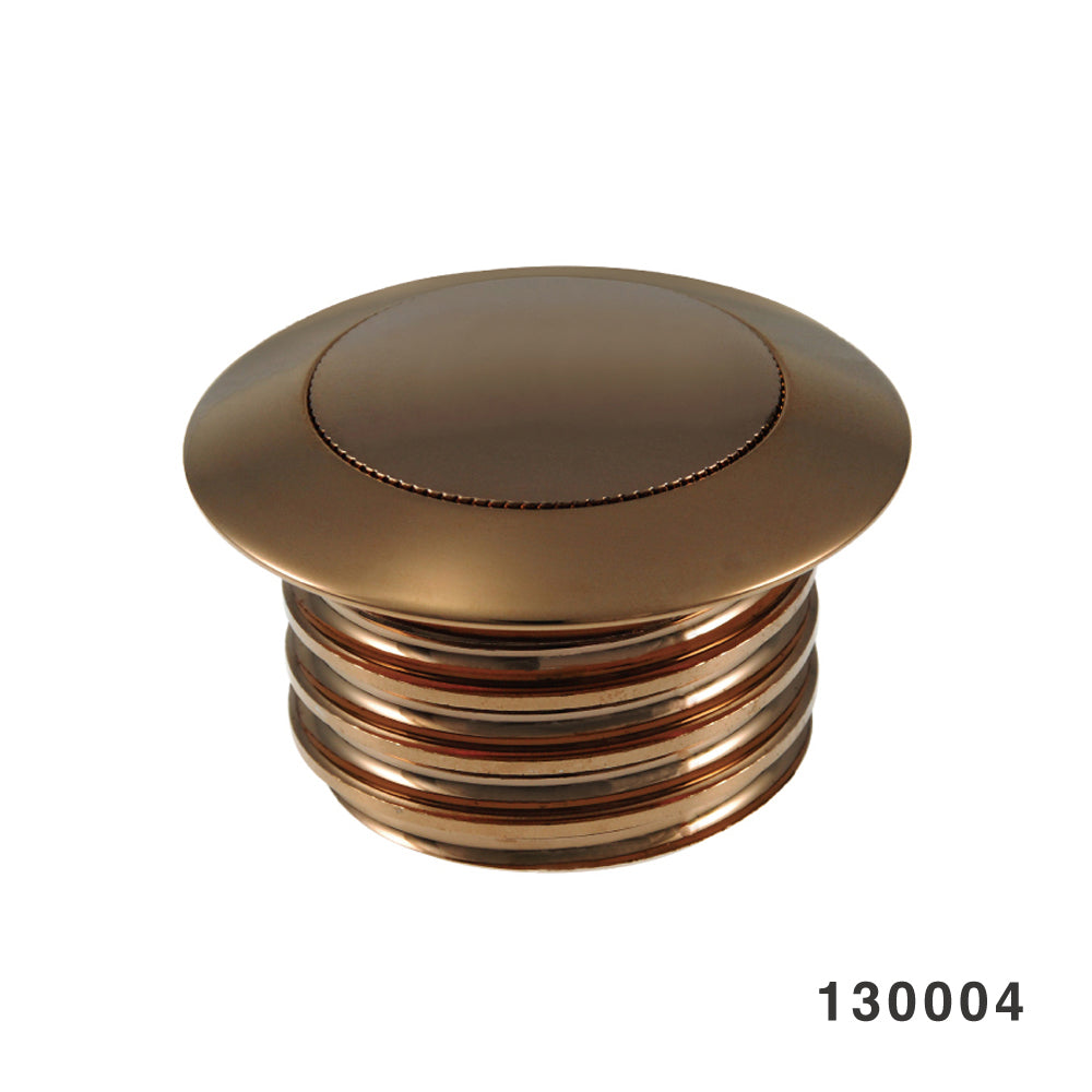 POP-UP GAS CAP CHROME WITH FANGSTER GOLD
