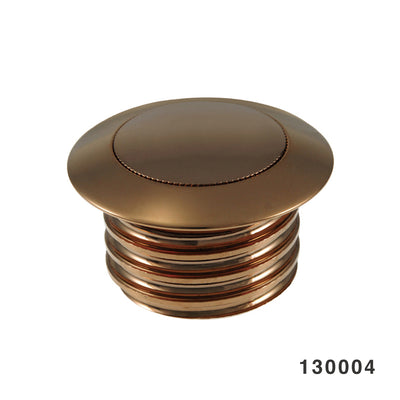 POP-UP GAS CAP CHROME WITH FANGSTER GOLD