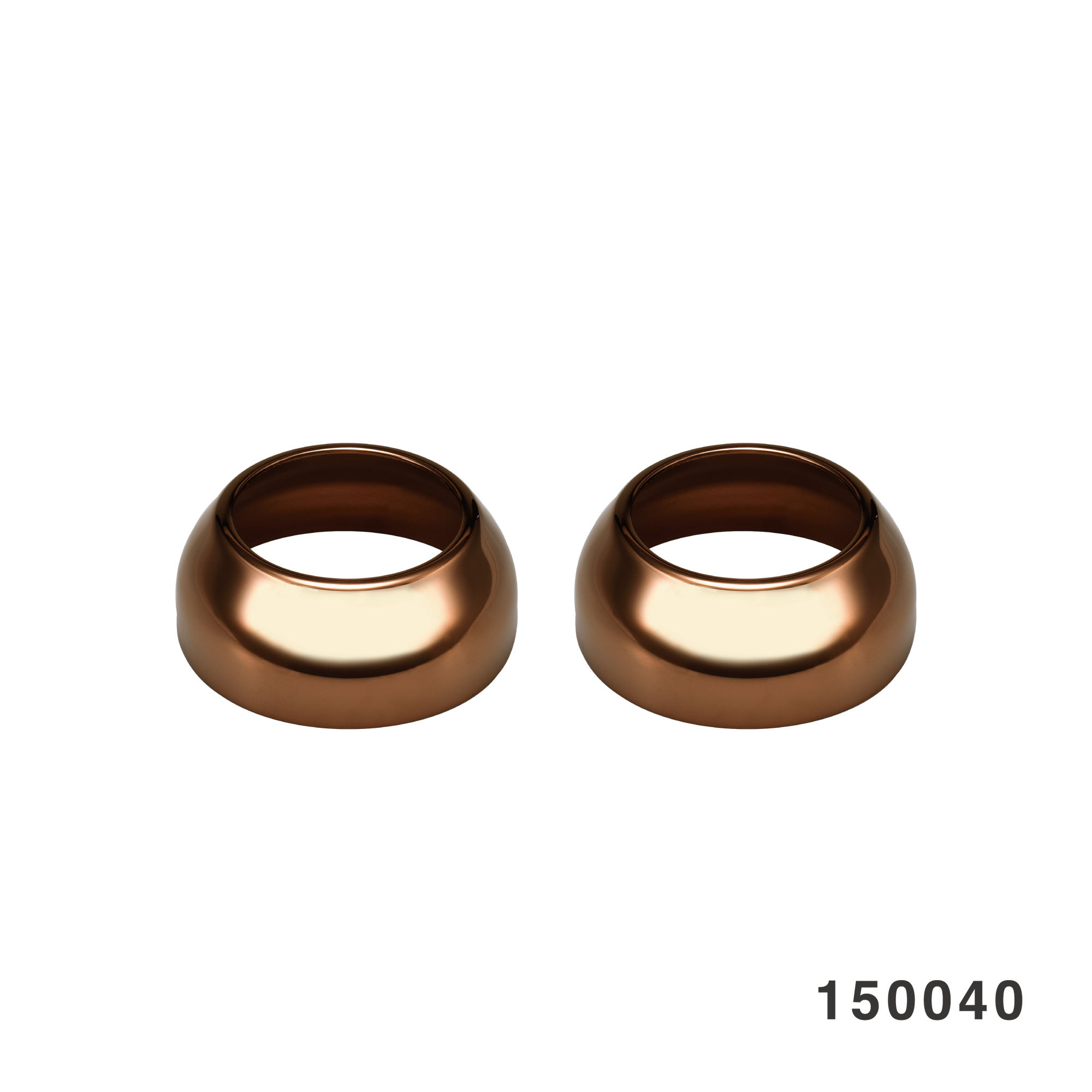 FORK BOOT METAL COVERS FANGSTER GOLD 39MM