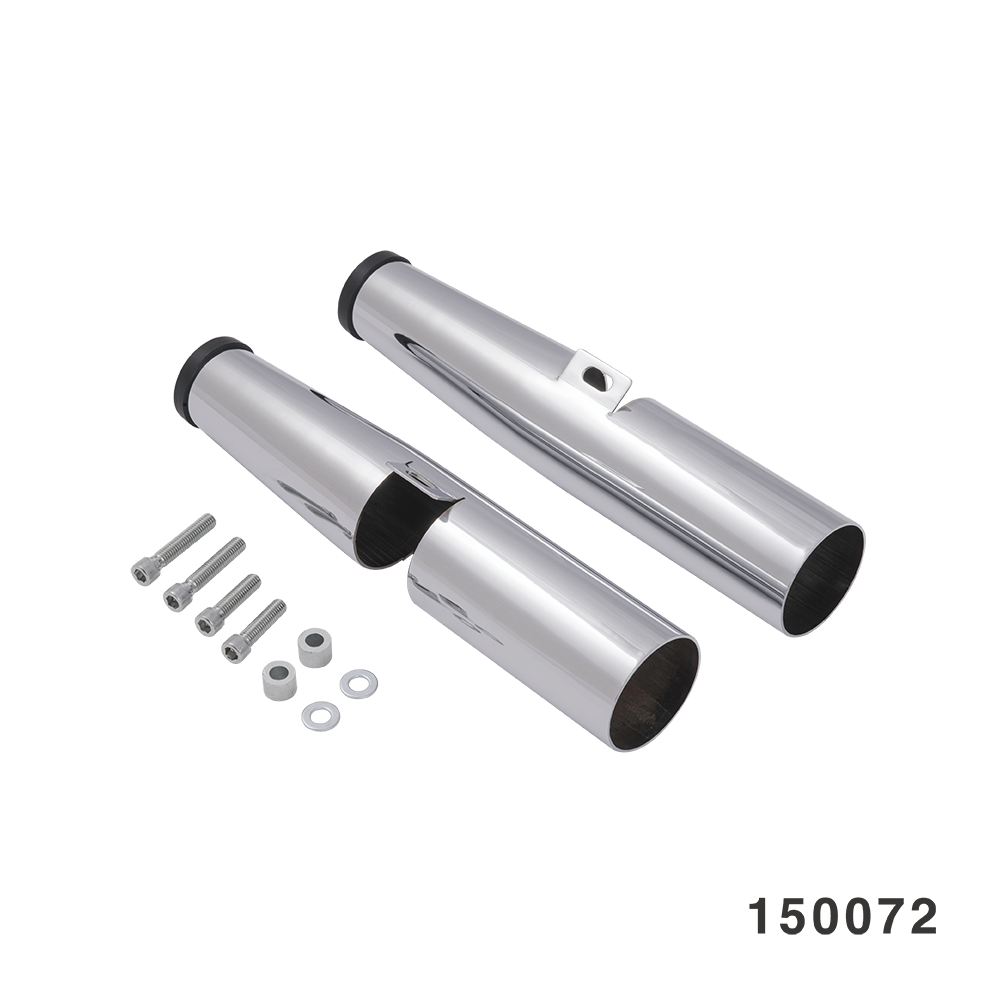 SPORTSTER 39MM FORK SHROUDS CHROME 86-03 XL