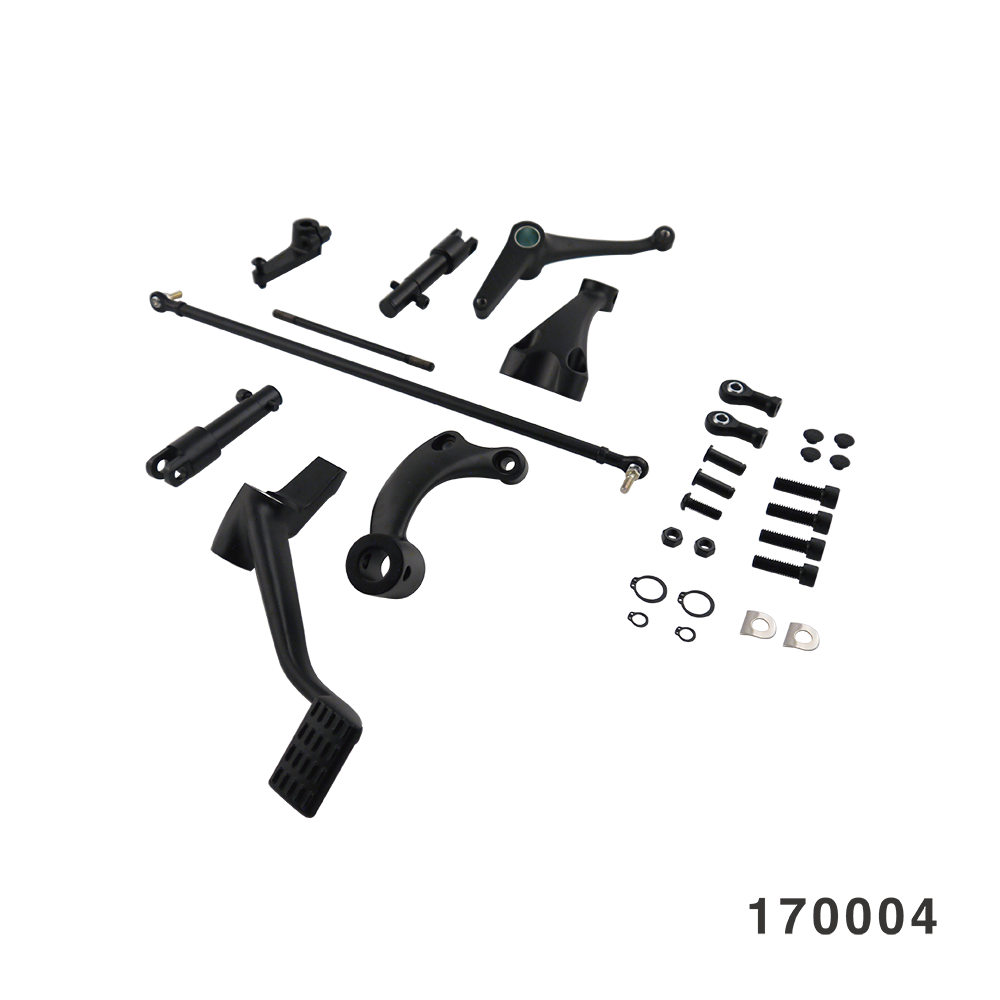 SPORTSTER FORDWARD CONTROL STANDARD BLACK 04-13
