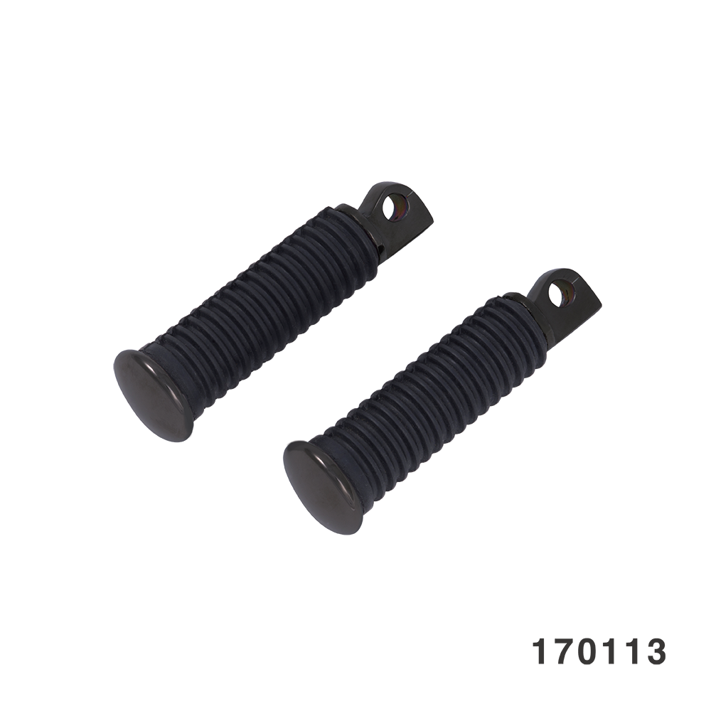 CLASSIC RUBBER FOOT PEGS F.BLACK
