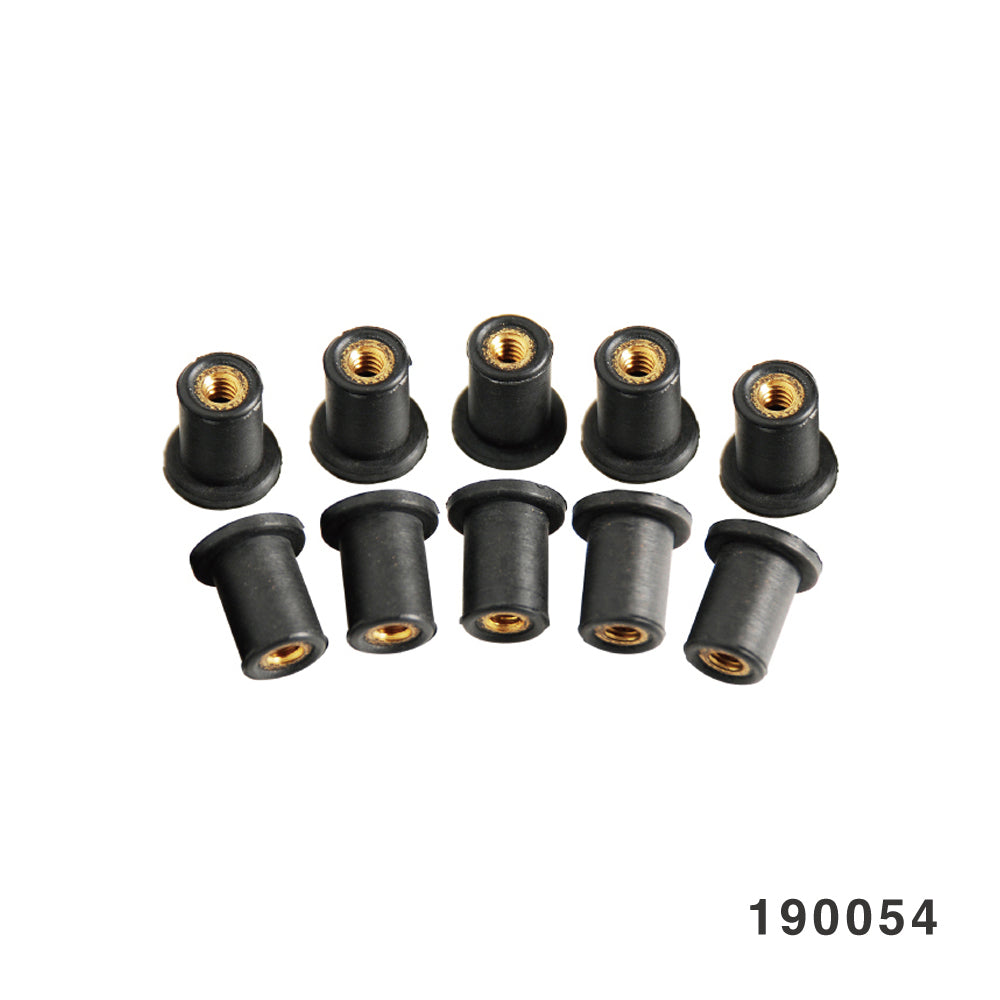 WELL NUTS, 6-32 BOLT SIZE