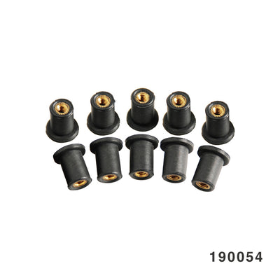 WELL NUTS, 6-32 BOLT SIZE