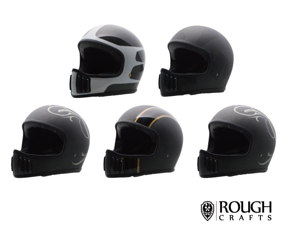 ROUGH CRAFTS REVOLATOR HELMET BLACK