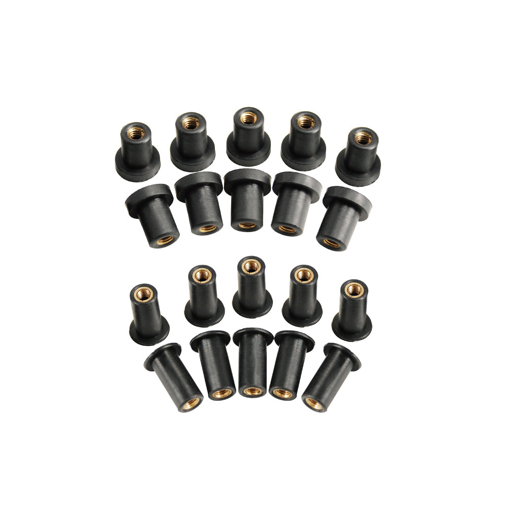 WELL NUTS, 6-32 BOLT SIZE