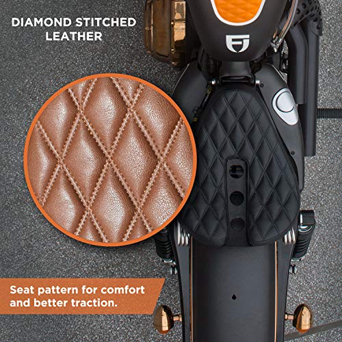 Fangster Split Solo Diamond Stitched Seat